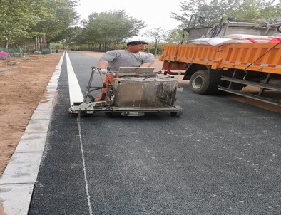 宁陵景区标线施工